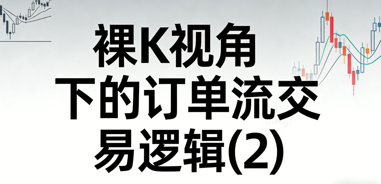 裸K视角下的订单流交易逻辑(2)笔记-NEO交易社区